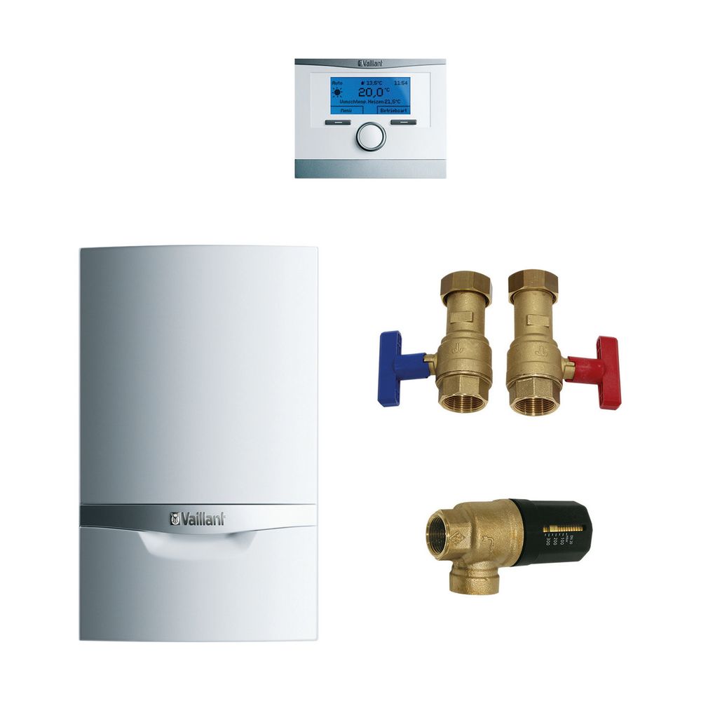 Vaillant ecoTEC plus Heizsystempaket 1.136/2 VC 406/5-5 E mit multiMATIC 700/6 Gas... VAILLANT-0010029696 4024074864319 (Abb. 1)