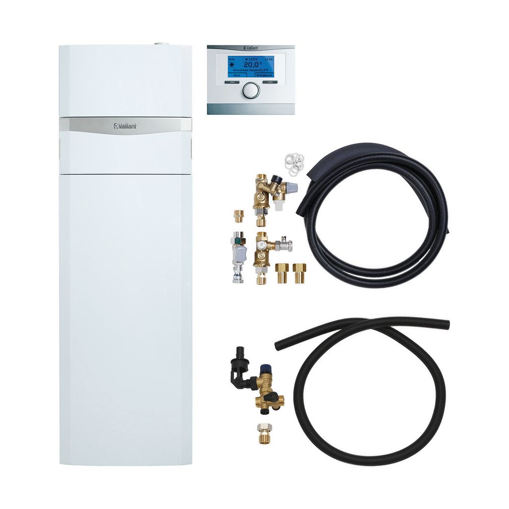 Vaillant auroCOMPACT Paket 1.432/2 VSC S 146/4-5 150 E, VRC 700/6 Gas-Kompaktgerät... VAILLANT-0010029760 4024074865064 (Abb. 1)