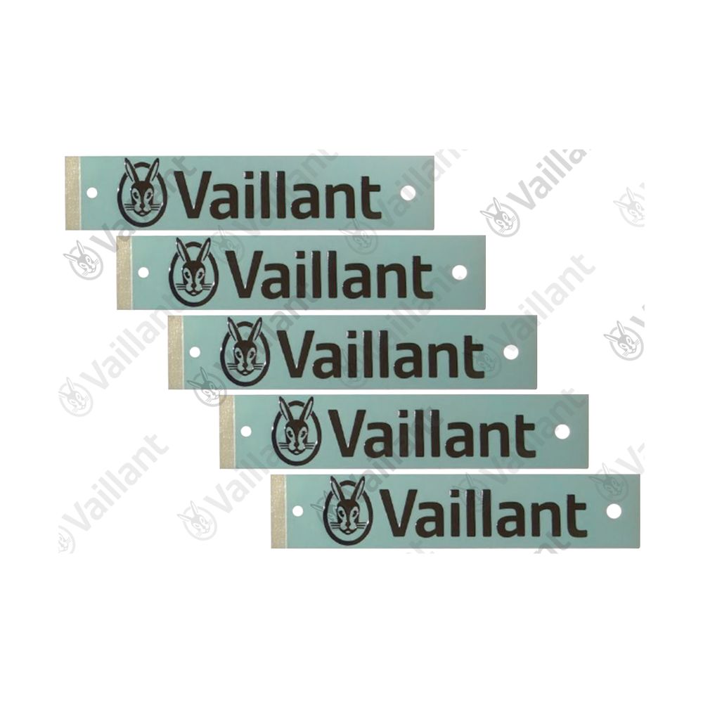 Vaillant Firmenschild 0010031281... VAILLANT-0010031281 4024074872864 (Abb. 1)