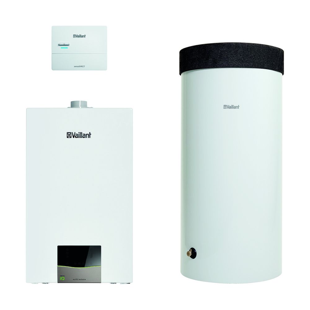 Vaillant ecoTEC exclusive Heizsystempaket 1.181/2 VC 25CS/1-7, VRC 710,VIH R 200/6... VAILLANT-0010040365 4024074905364 (Abb. 1)