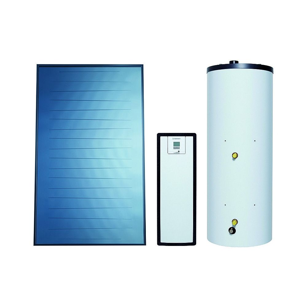 Vaillant Solar-Paket 9.201/5 mit 2x VFK 125 Kollektoren und VIH S2 250/4 B Speiche... VAILLANT-0010042367 4024074910528 (Abb. 1)