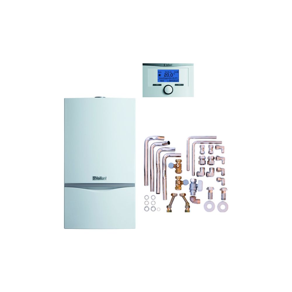 Vaillant atmoTEC exclusive Gas-Wandheizgerät Paket 6.227 VC 104/4-7 A LL, calorMAT... VAILLANT-0010042530 4024074911570 (Abb. 1)