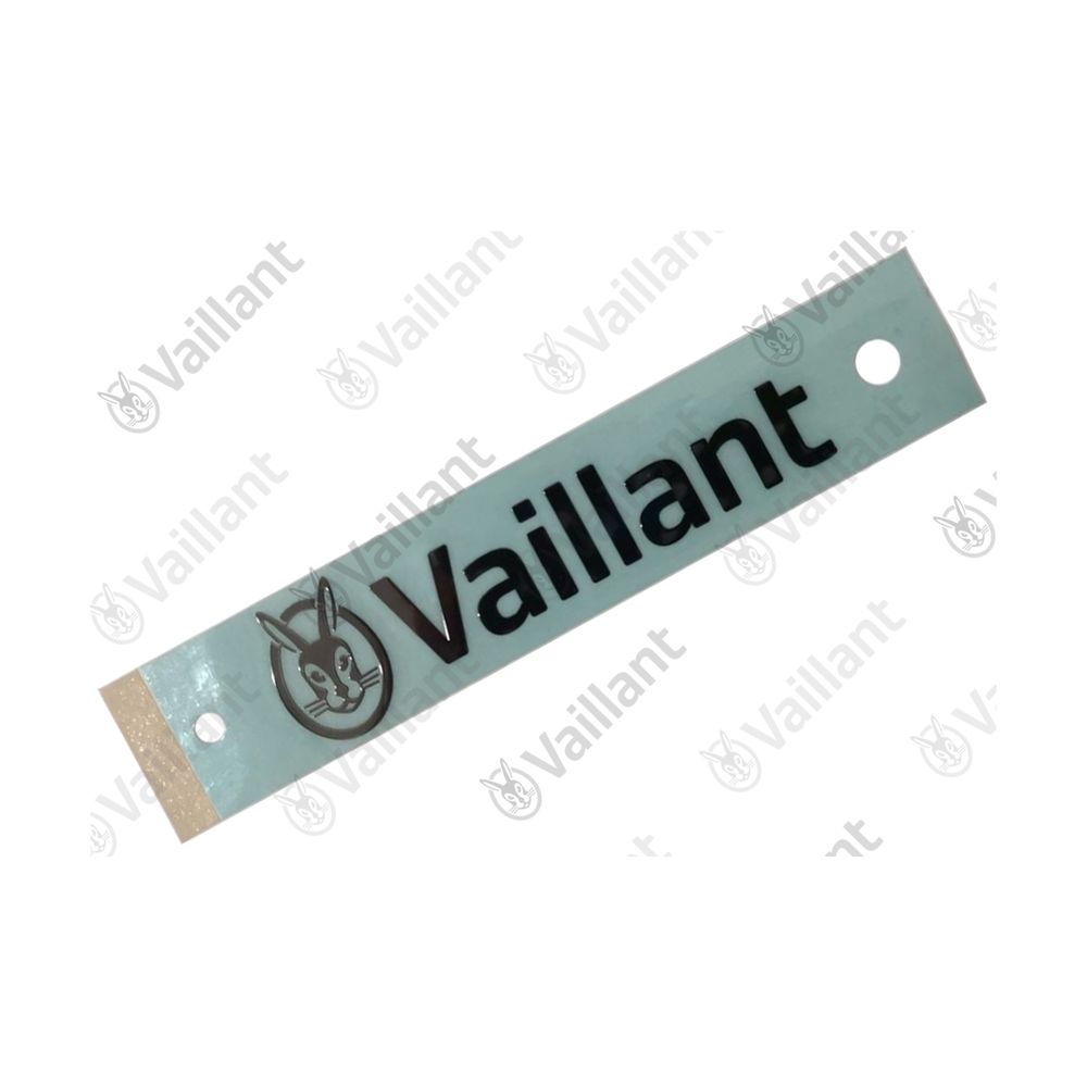 Vaillant Firmenschild für diverse Modelle... VAILLANT-0010045889 4024074933602 (Abb. 1)