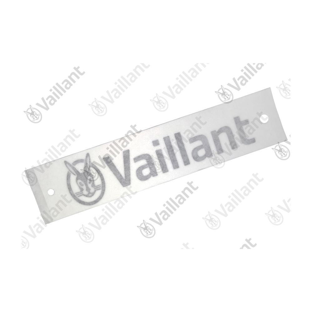 Vaillant Firmenschild für recoVAIR VAR 150/4 L und recoVAIR VAR 150/4 R... VAILLANT-0010045910 4024074933589 (Abb. 1)