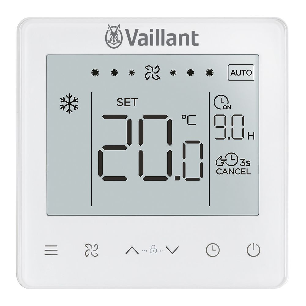 Vaillant aroVAIR Gebläsekonvektor Steuerung VA 2-WC D zur Wandmontage... VAILLANT-0010045959 4024074923719 (Abb. 2)