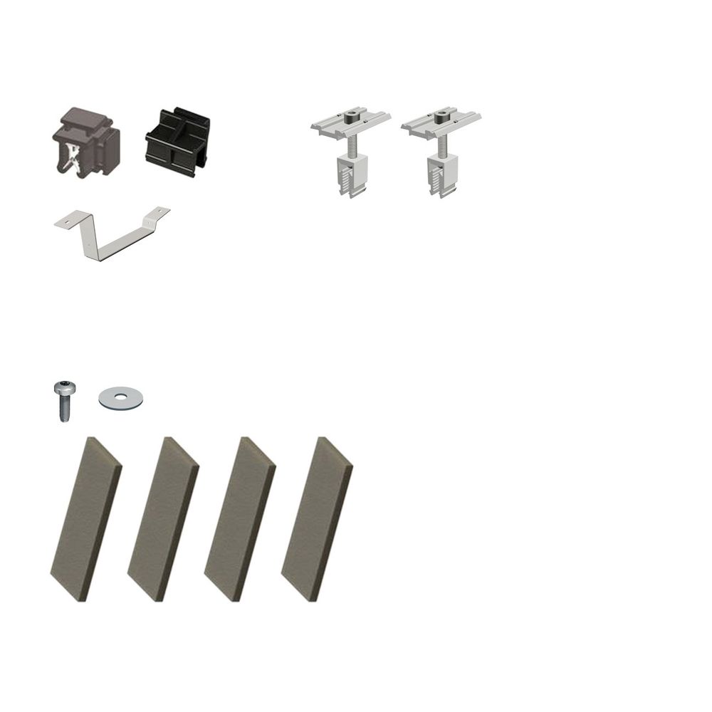 Vaillant Erweiterungsset Flachdachsystem Süd 10 Grad für 1 Modul... VAILLANT-0010047442 4024074989371 (Abb. 3)