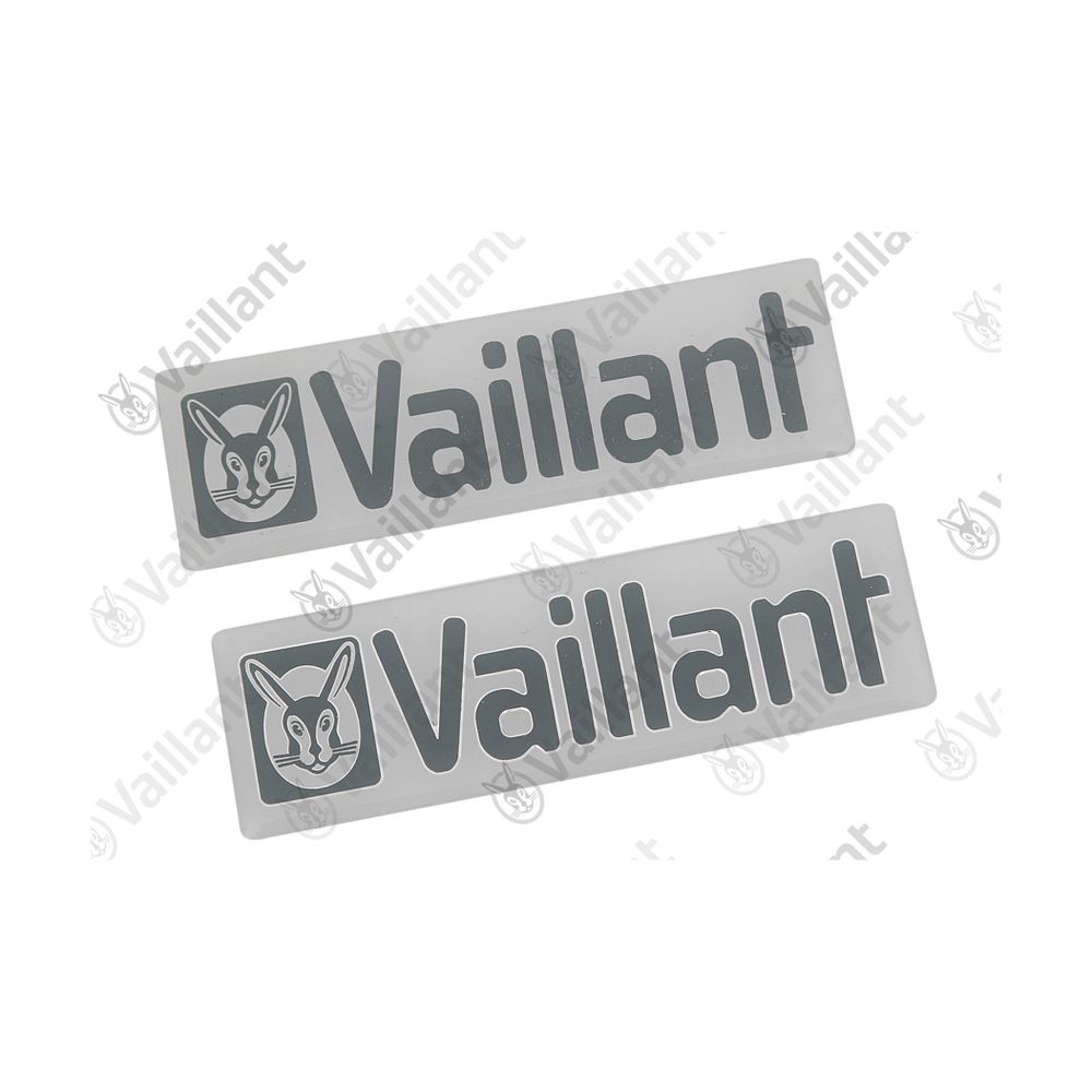 Vaillant Firmenschild Set 0020020005... VAILLANT-0020020005 4024074506981 (Abb. 1)
