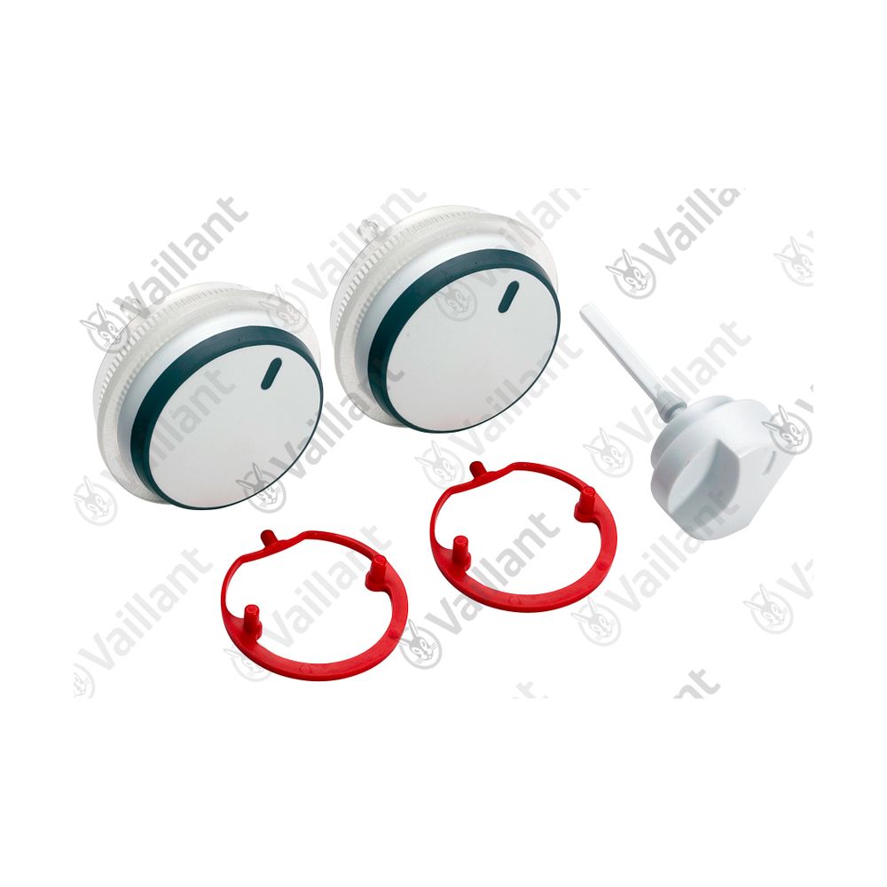 Vaillant Knopf weiß excl. Set a 3 St. 0020048920... VAILLANT-0020048920 4024074530498 (Abb. 1)