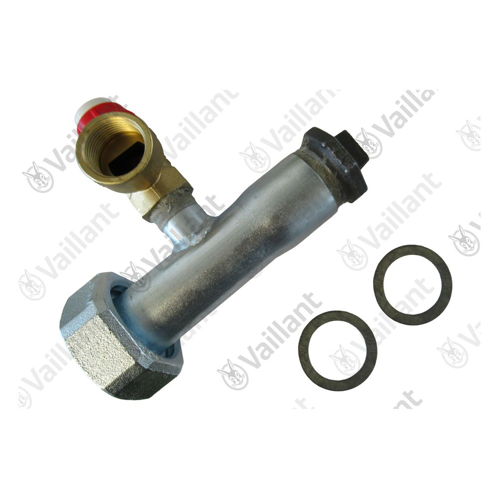 Vaillant T-Stück mit Sicherheitsventil für VKS 11-26/6-1 XE und weitere, 129255... VAILLANT-129255 4024074391655 (Abb. 2)