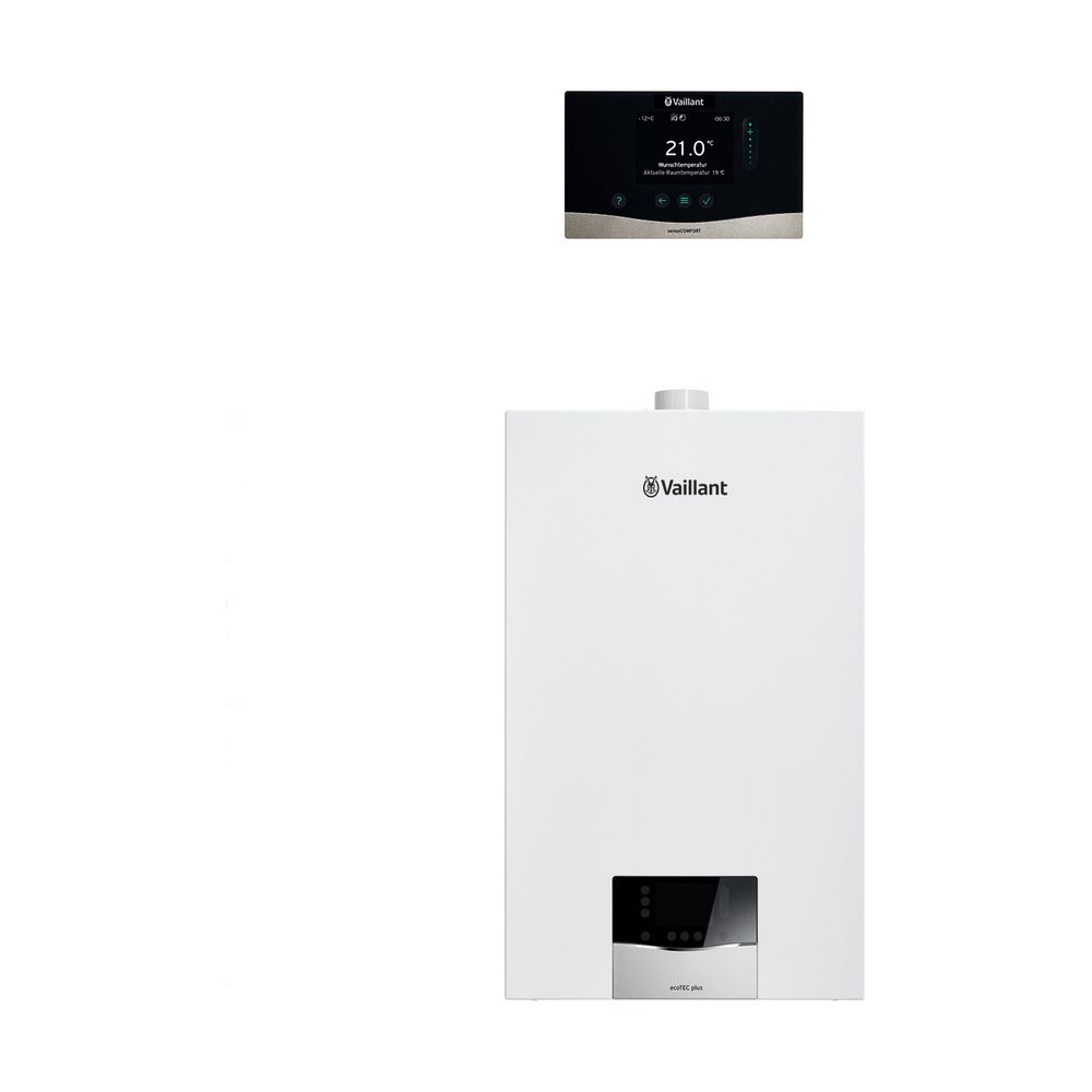 Vaillant ecoTEC plus Heizsystempaket 1.739/3 VC 15CS/1-5, VRC 720/3, 3,4-16,4kW be... VAILLANT-8000016532 4024074953945 (Abb. 1)