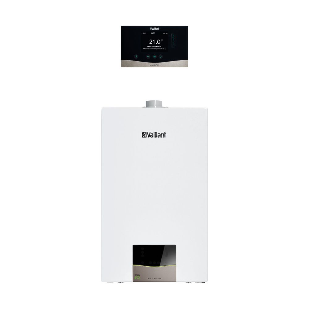 Vaillant ecoTEC exclusive Heizsystempaket 1.163/3 VC 30CS/1-7, VRC 720/3, Leistung... VAILLANT-8000016645 4024074953662 (Abb. 1)