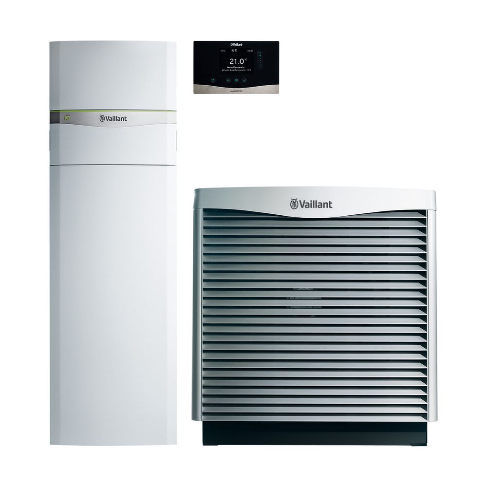 Vaillant flexoCOMPACT exclusive Wärmepumpen-Paket 4.6206 VWF 118/4 mit aroCOLLECT,... VAILLANT-8000017290 4024074956120 (Abb. 1)