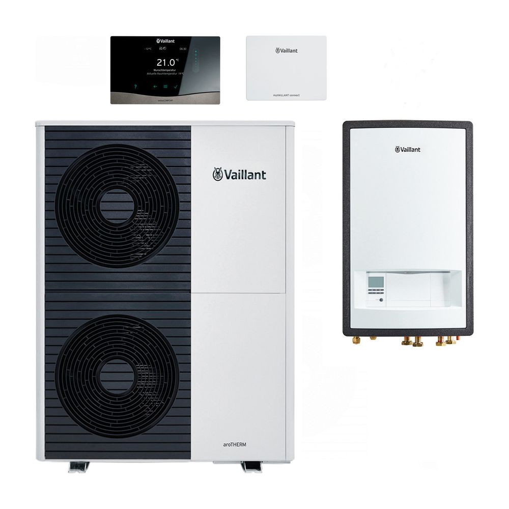 Vaillant aroTHERM plus Wärmepumpen-Paket 4.3109 VWL 105/6 A S2 VWZ MEH 97/6, Leist... VAILLANT-8000029028 4024074974940 (Abb. 1)