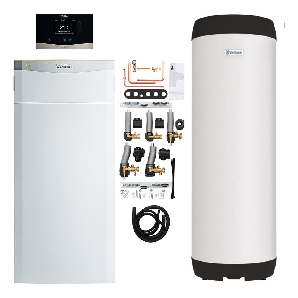 Vaillant flexoTHERM exclusive Wärmepumpen-Paket 4.6301 Green iQ R410A, 5,3kW bei B... VAILLANT-8000038607 4024074986059 (Abb. 3)