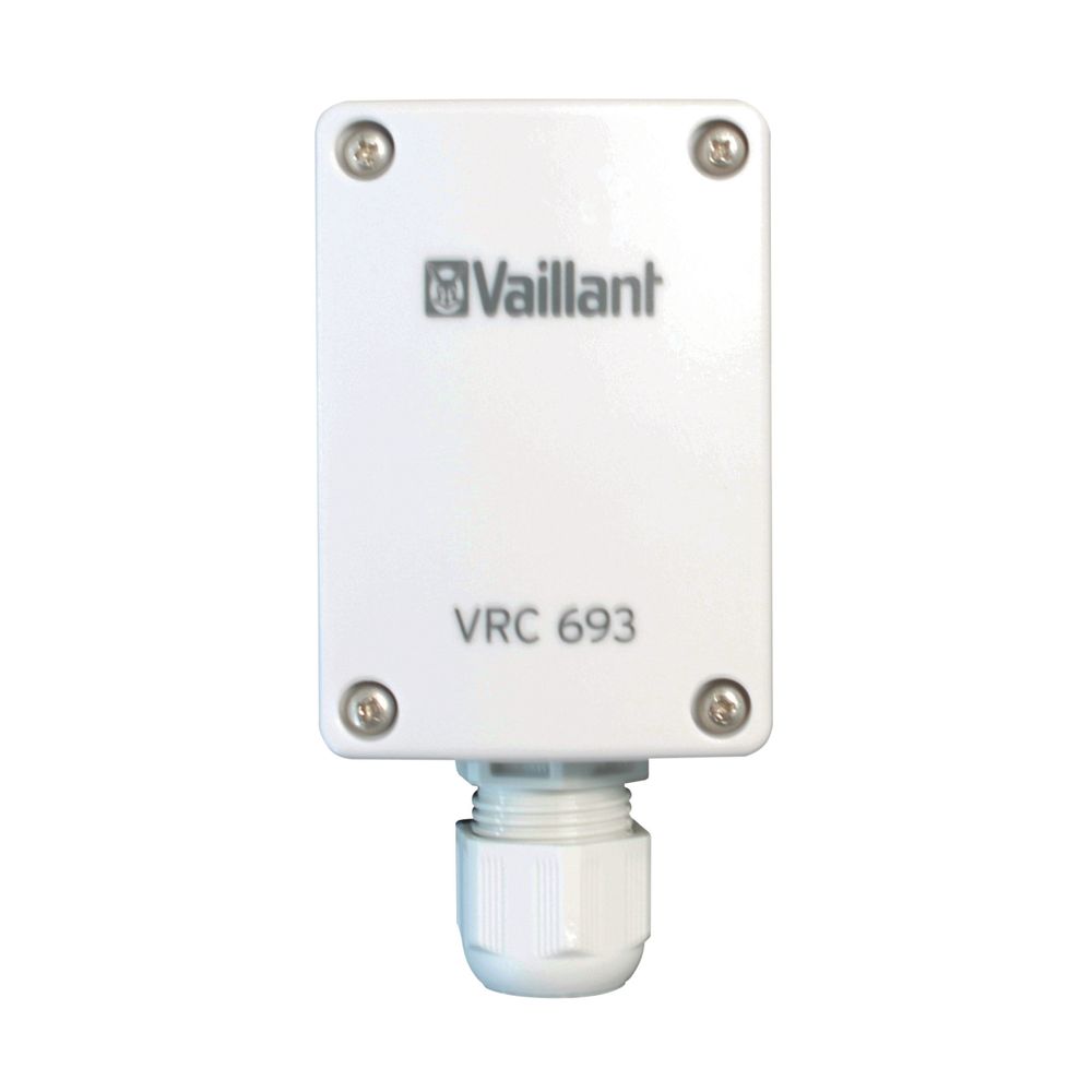 Vaillant Außenfühler für VRB 693 Wandaufbaufühler, untere Kabeleinführung... VAILLANT-0020286879 4024074859179 (Abb. 2)