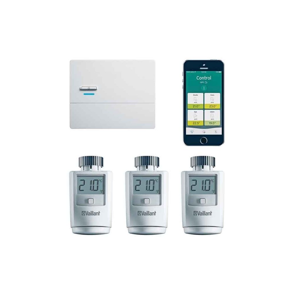 Vaillant ambiSENSE Starterset für VR 921 ambiSENSE Einzelraumregelung... VAILLANT-0020290346 4024074863114 (Abb. 2)