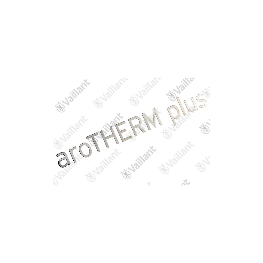 Vaillant Firmenschild aroTHERM plus für VWL 105/125/6 A S2 (R1) und weitere, 80000... VAILLANT-8000030645 4024074978191 (Abb. 2)