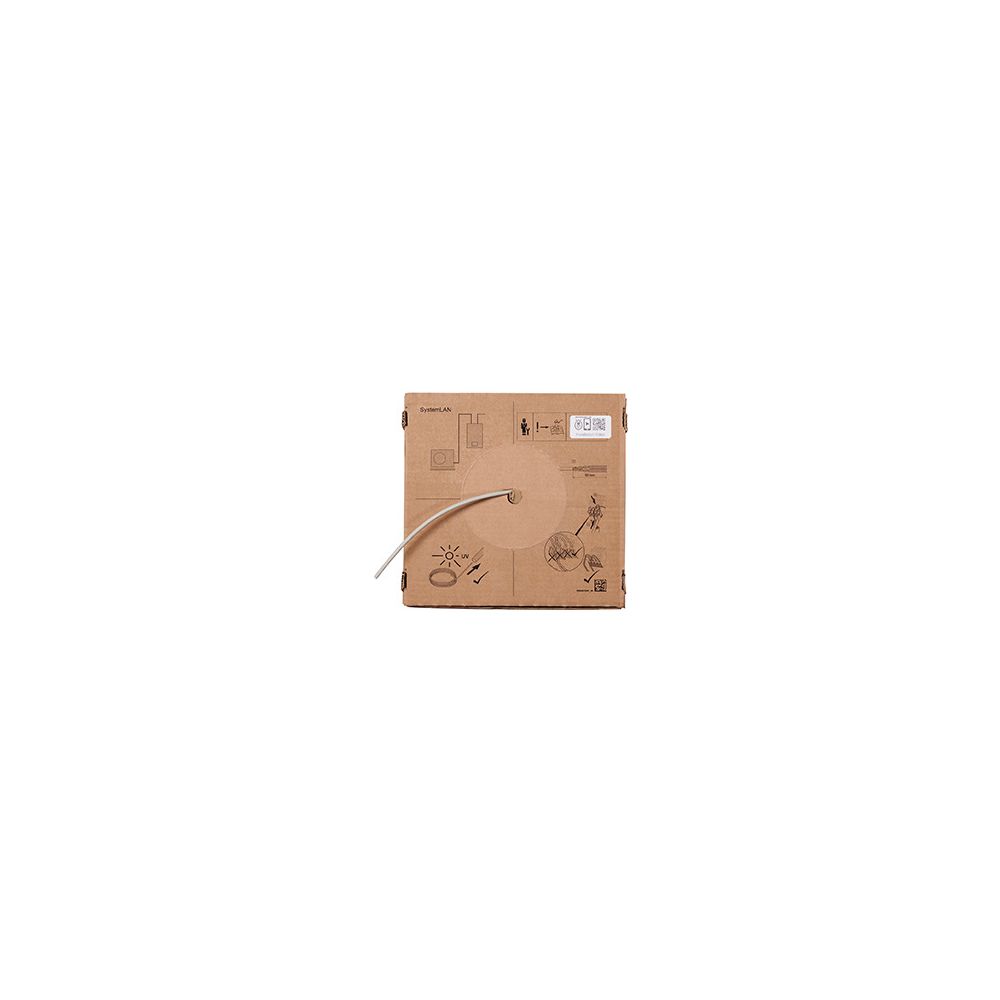 Vaillant SystemLAN Kabel für iQconnect, 100m, Cat5e, SF/UTP, 2x2x24/1, Grau, 80000... VAILLANT-8000038156 4024074985960 (Abb. 2)