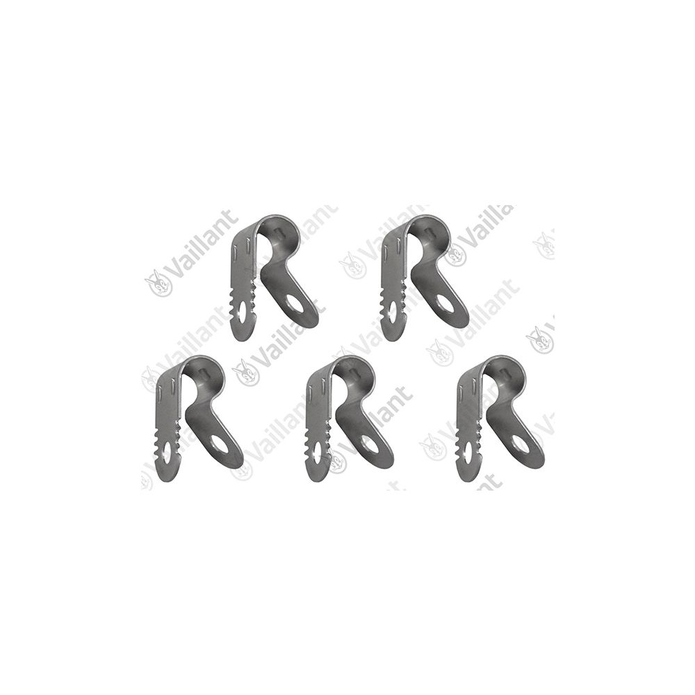 Vaillant Clip für VWL 105-125/8,1 A, VWL 35-75/8,1 A und weitere, 5 Stück, 8000040... VAILLANT-8000040418 4024074991695 (Abb. 2)