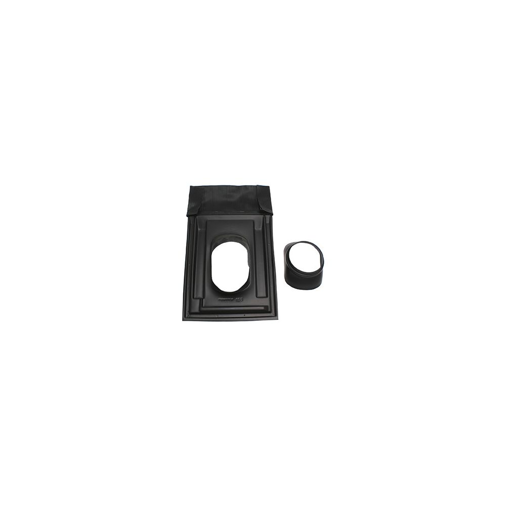 Vaillant Universal-Dachpfanne 25-45 Grad für Abgassystem, DN 160, Kunststoff, Schw... VAILLANT-8000045760 4070903000083 (Abb. 2)
