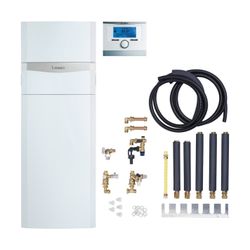 Vaillant ecoCOMPACT Paket 1.361/5 VCC 266/4-5 150 E, VRC 700/6 Gas-Kompaktgerät, L... VAILLANT-0010029756 4024074865026 (Abb. 1)