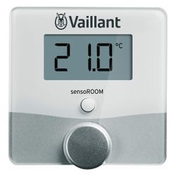 Vaillant sensoROOM Fernbediengerät VRT 51f für iQconnect Systeme, Aufputz, 72x70x2... VAILLANT-0010035748 4024074895566 (Abb. 1)