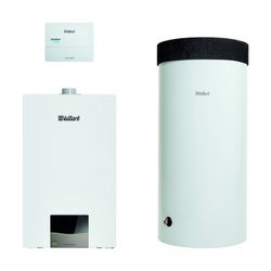 Vaillant ecoTEC exclusive Heizsystempaket 1.180/2 VC 25CS/1-7, VRC 710,VIH R 150/6... VAILLANT-0010040364 4024074905357 (Abb. 1)