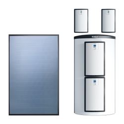 Vaillant Solar-Paket SHU 9.431/6 mit 4x VFK 145 V Kollektoren und VPS 800/3-7 Spei... VAILLANT-0010042369 4024074910542 (Abb. 1)