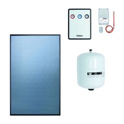 Vaillant Solar-Paket 9.605/6 zur solaren Nachrüstung mit 3x VFK 145 V Kollektoren... VAILLANT-0010042387 4024074911228 (Abb. 1)