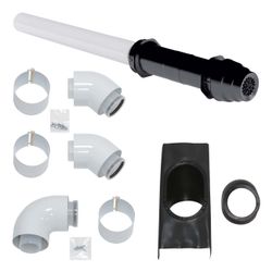 Vaillant Luft-/Abgasführung Paket 1.54, Mengenpaket Luftabgasführung, 3 Stück... VAILLANT-0010048816 4024074940587 (Abb. 1)