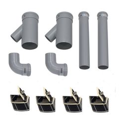 Vaillant Erweiterungsset 4er-Kaskade DN 130 PP für ecoTEC plus/5-5 und COMPACT/4-5... VAILLANT-0020186772 4024074708026 (Abb. 1)