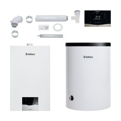 Vaillant ecoTEC plus Heizsystempaket 1.701/3 VC 10CS/1-5, VRC 720/3, VIHR120, Luft... VAILLANT-8000016469 4024074953549 (Abb. 1)