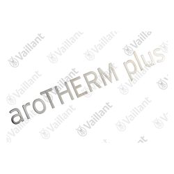 Vaillant Firmenschild aroTHERM plus für VWL 105/125/6 A S2 (R1) und weitere, 80000... VAILLANT-8000030645 4024074978191 (Abb. 1)