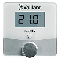 Vaillant sensoROOM Fernbediengerät VRT 51f für iQconnect Systeme, Aufputz, 72x70x2... VAILLANT-0010035748 4024074895566 (Abb. 1)