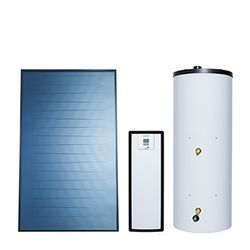 Vaillant Solar-Paket 9.202/5 mit 3x VFK 125 Kollektoren und VIH S2 350/4 B Speiche... VAILLANT-0010042368 4024074910535 (Abb. 1)