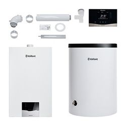 Vaillant ecoTEC plus Heizsystempaket 1.10/2 VC 10CS/1-5, VRC 720/3, VIH R120, Luft... VAILLANT-8000016578 4024074954157 (Abb. 1)