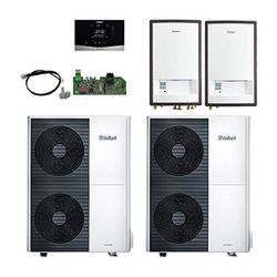 Vaillant aroTHERM Split Wärmepumpen-Paket 4.0502 2er Kaskade VWL 105/5 AS S2, Leis... VAILLANT-8000017311 4024074956595 (Abb. 1)