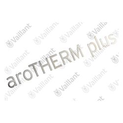 Vaillant Firmenschild aroTHERM plus für VWL 105/125/6 A S2 (R1) und weitere, 80000... VAILLANT-8000030645 4024074978191 (Abb. 1)