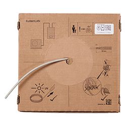 Vaillant SystemLAN Kabel für iQconnect, 100m, Cat5e, SF/UTP, 2x2x24/1, Grau, 80000... VAILLANT-8000038156 4024074985960 (Abb. 1)