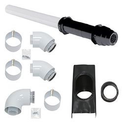 Vaillant Paket 1.54/2 Luft-Abgasführung Mengenpaket... VAILLANT-8000047192 4024074997284 (Abb. 1)