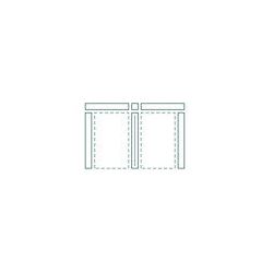 Vaillant Indachfeld Paket mehrreihig Kollektor VFK vertikal 2x4... VAILLANT-0020112778 4024074599303 (Abb. 1)