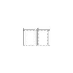 Vaillant Indachfeld Paket mehrreihig Kollektor VFK vertikal 2x4... VAILLANT-0020112778 4024074599303 (Abb. 1)