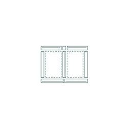 Vaillant Indachfeld Paket mehrreihig Kollektor VFK vertikal 2x4... VAILLANT-0020112778 4024074599303 (Abb. 1)