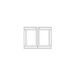 Vaillant Indachfeld Paket mehrreihig Kollektor VFK vertikal 2x4... VAILLANT-0020112778 4024074599303 (Abb. 1)