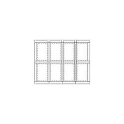 Vaillant Indachfeld Paket mehrreihig Kollektor VFK vertikal 2x4... VAILLANT-0020112778 4024074599303 (Abb. 1)