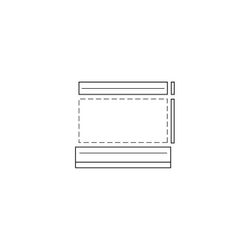 Vaillant Flachkollektor Montage-Set 9.052/2 ID 6x VFK H Indach 23-75 Grad nebenein... VAILLANT-0010042441 4024074911693 (Abb. 1)