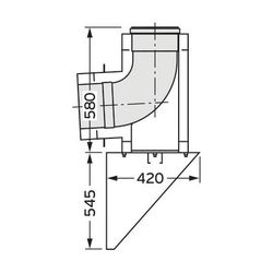 Vaillant Außenwandanschluss DN 300/200 Edelstahl für Abgassystem Fassade DN 200... VAILLANT-0020095574 4024074587621 (Abb. 1)