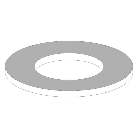 Valsir Heberglockendichtung Egea/Evolut/Winner/Angel/Corallo, 60x24x3mm, Gummi