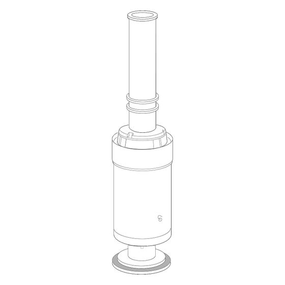 Valsir Heberglocke Corallo 1+2, 1-Mengen, Kunststoff