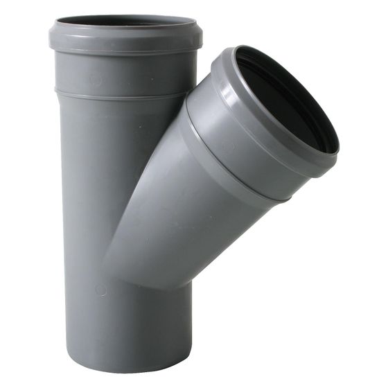 Valsir HT-Abzweig, DN 50x40 45 Grad, Polypropylen